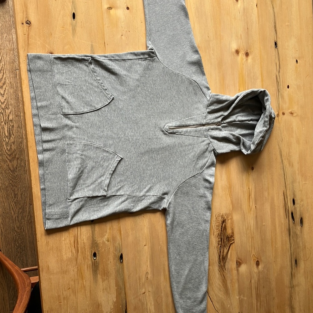 Still by Hand grey hoodie size 1